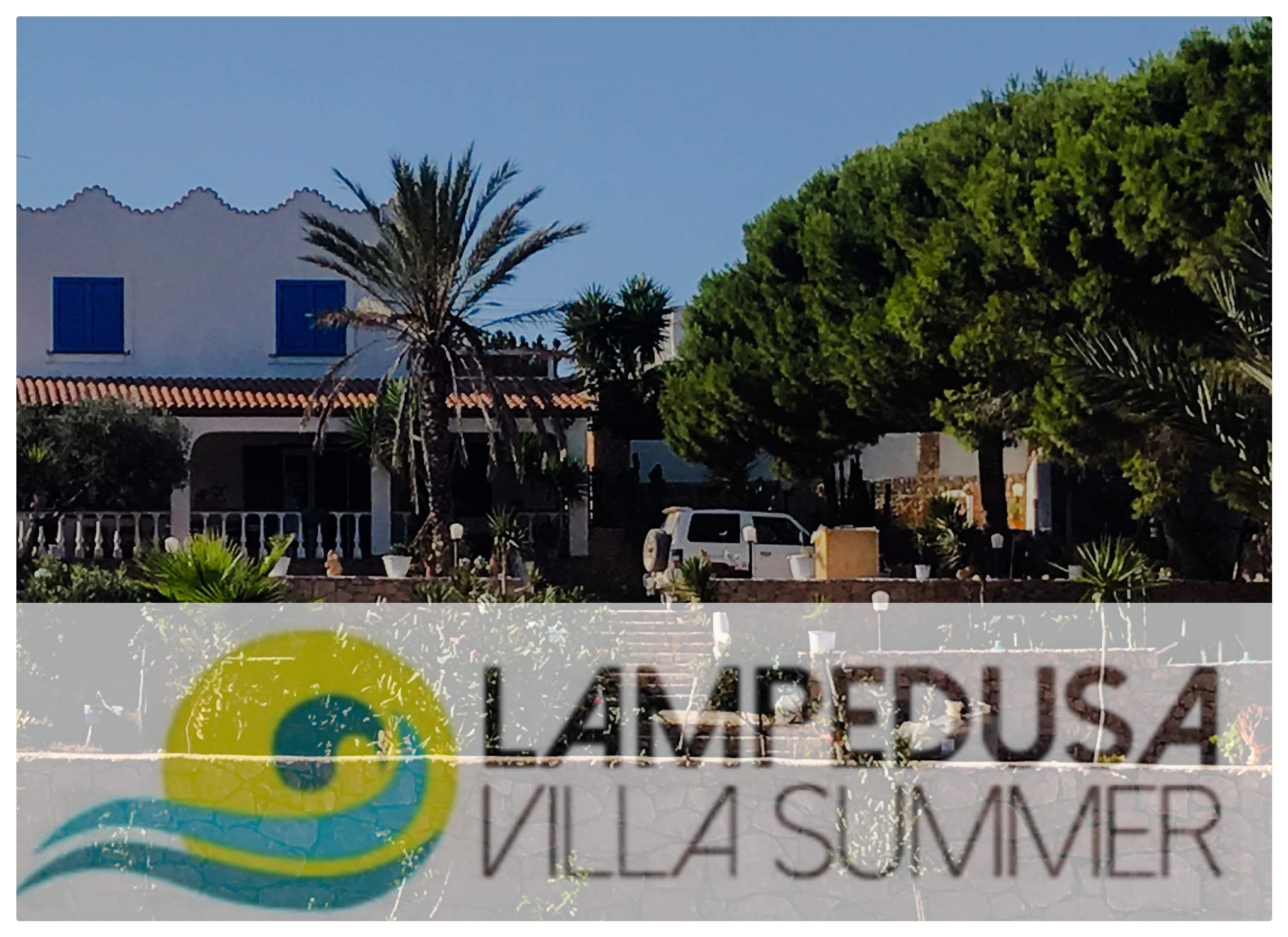 A Lampedusa villa nuova indipendente vista mare