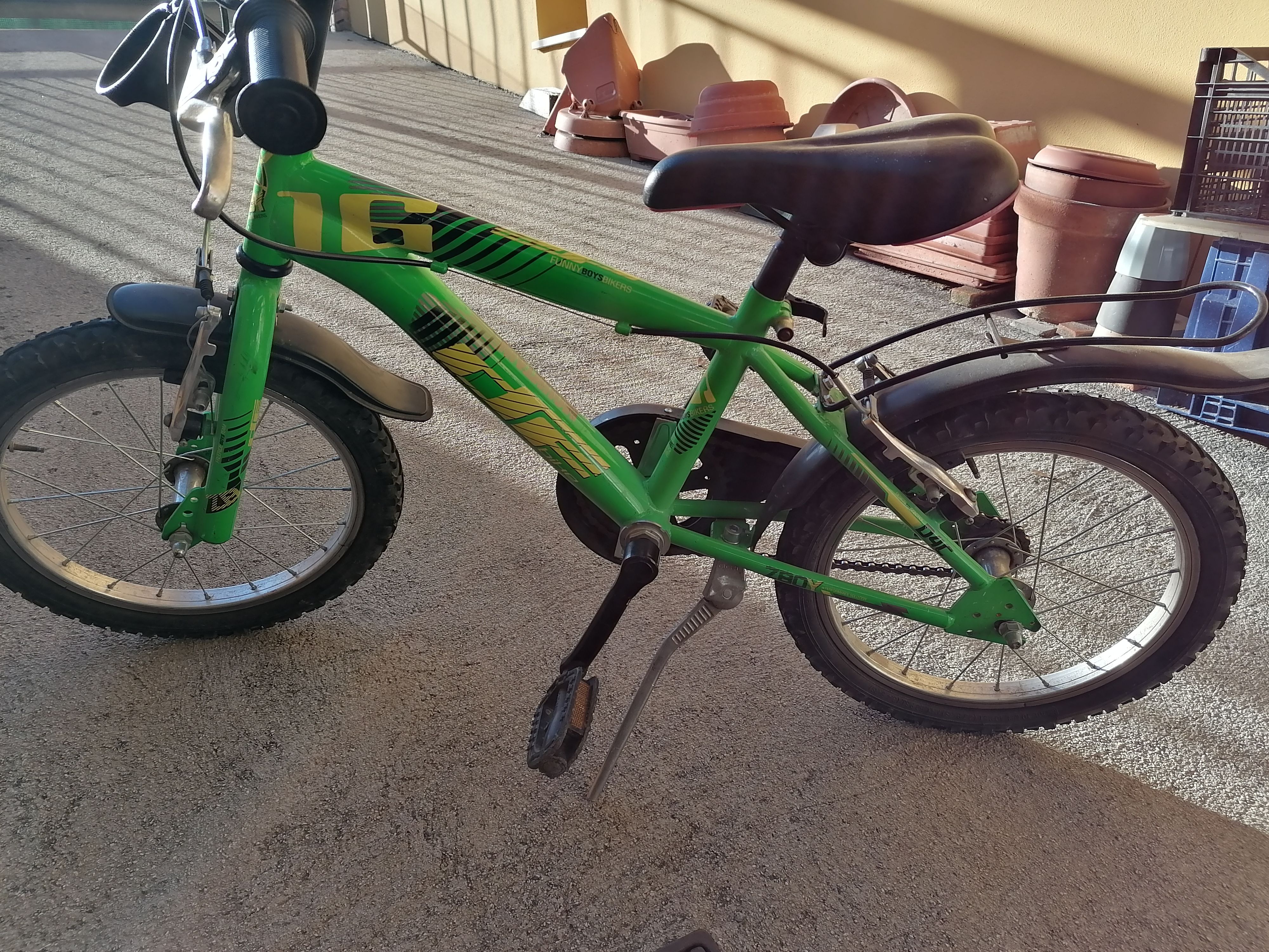 vendo bici x bimbo 5-6-anni come nuova 