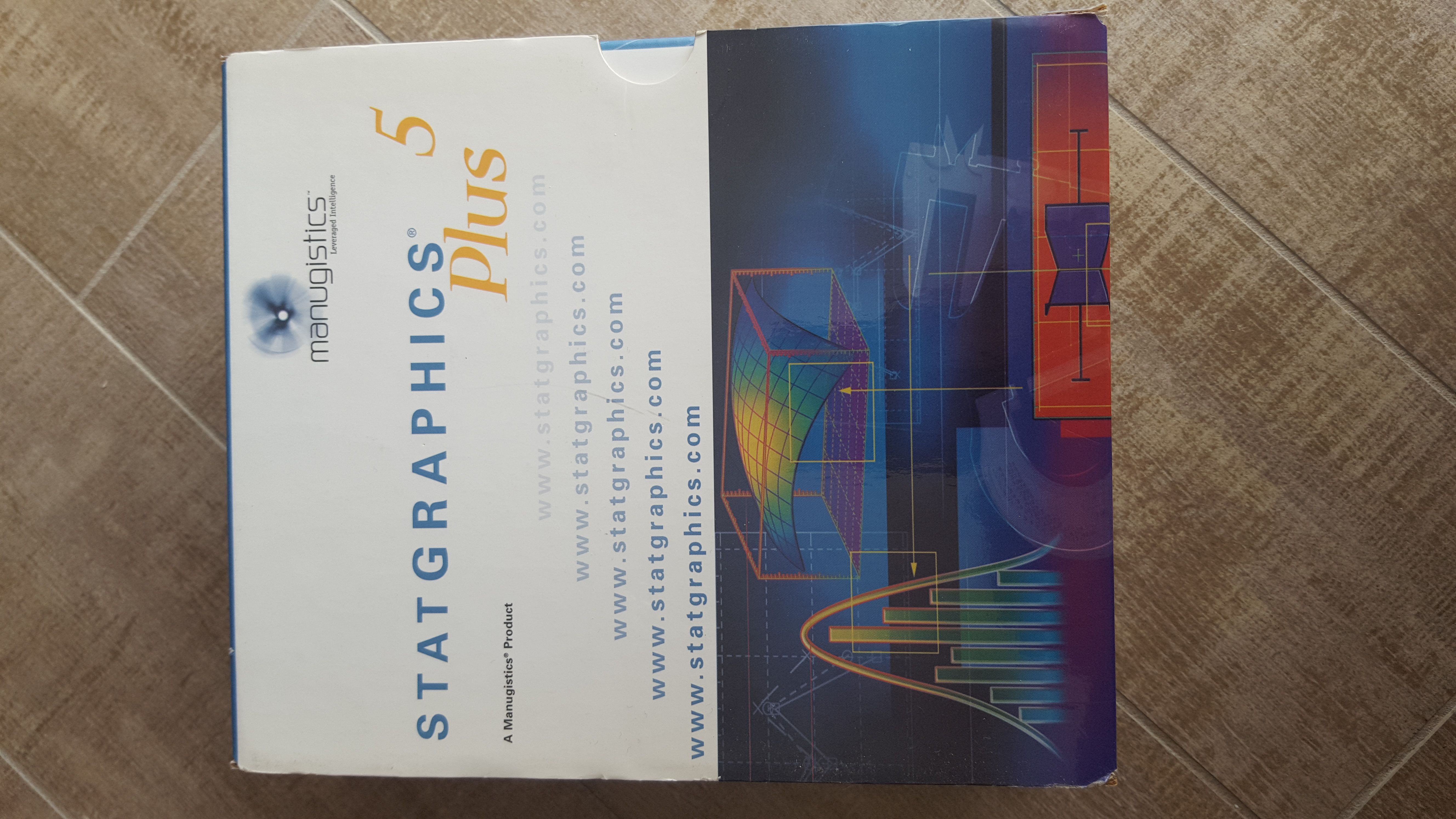 Software Statgraphics 5 Plus - mai utilizzato