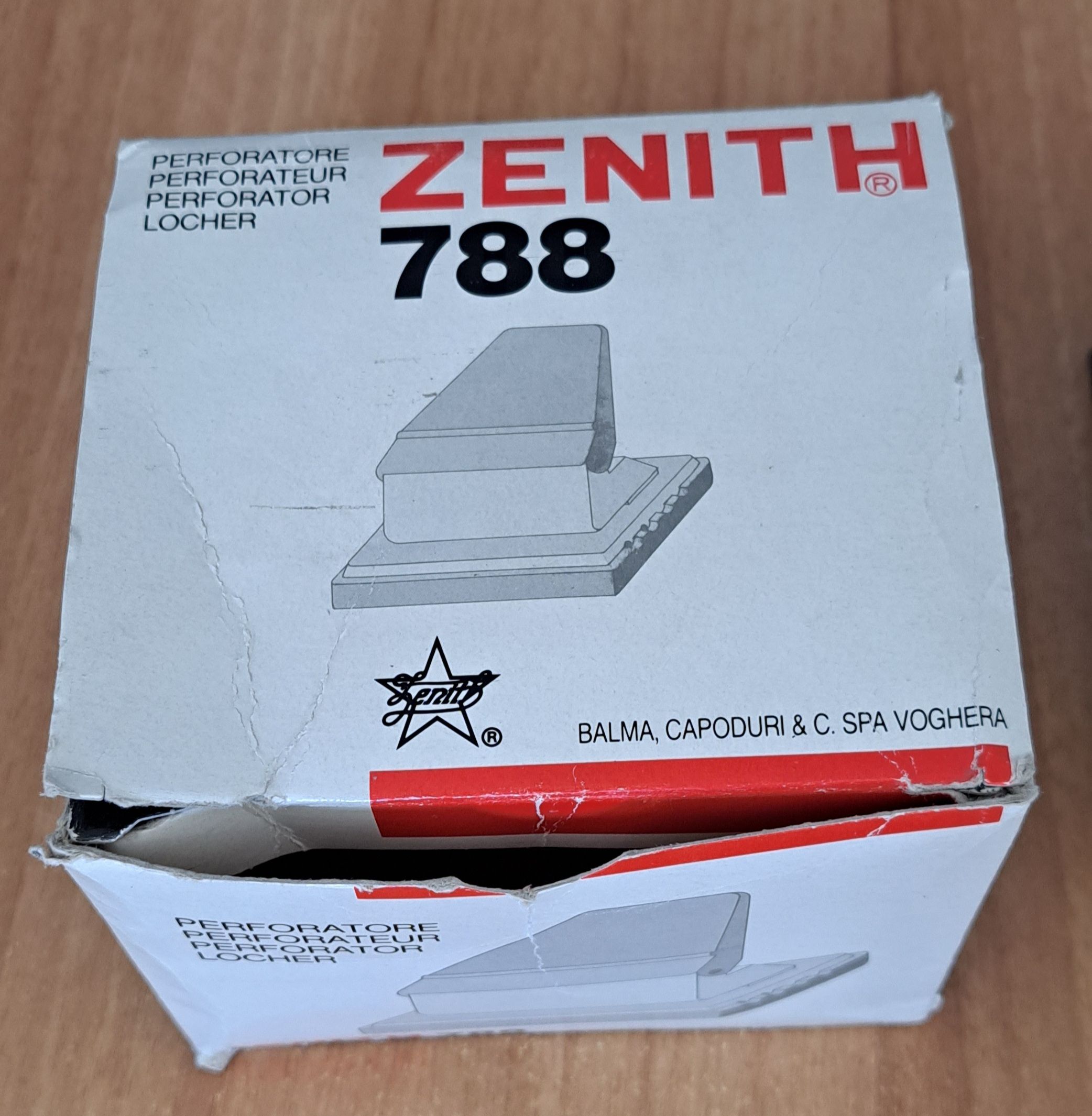 Zenit 788 perforatore 2 fori alluminio