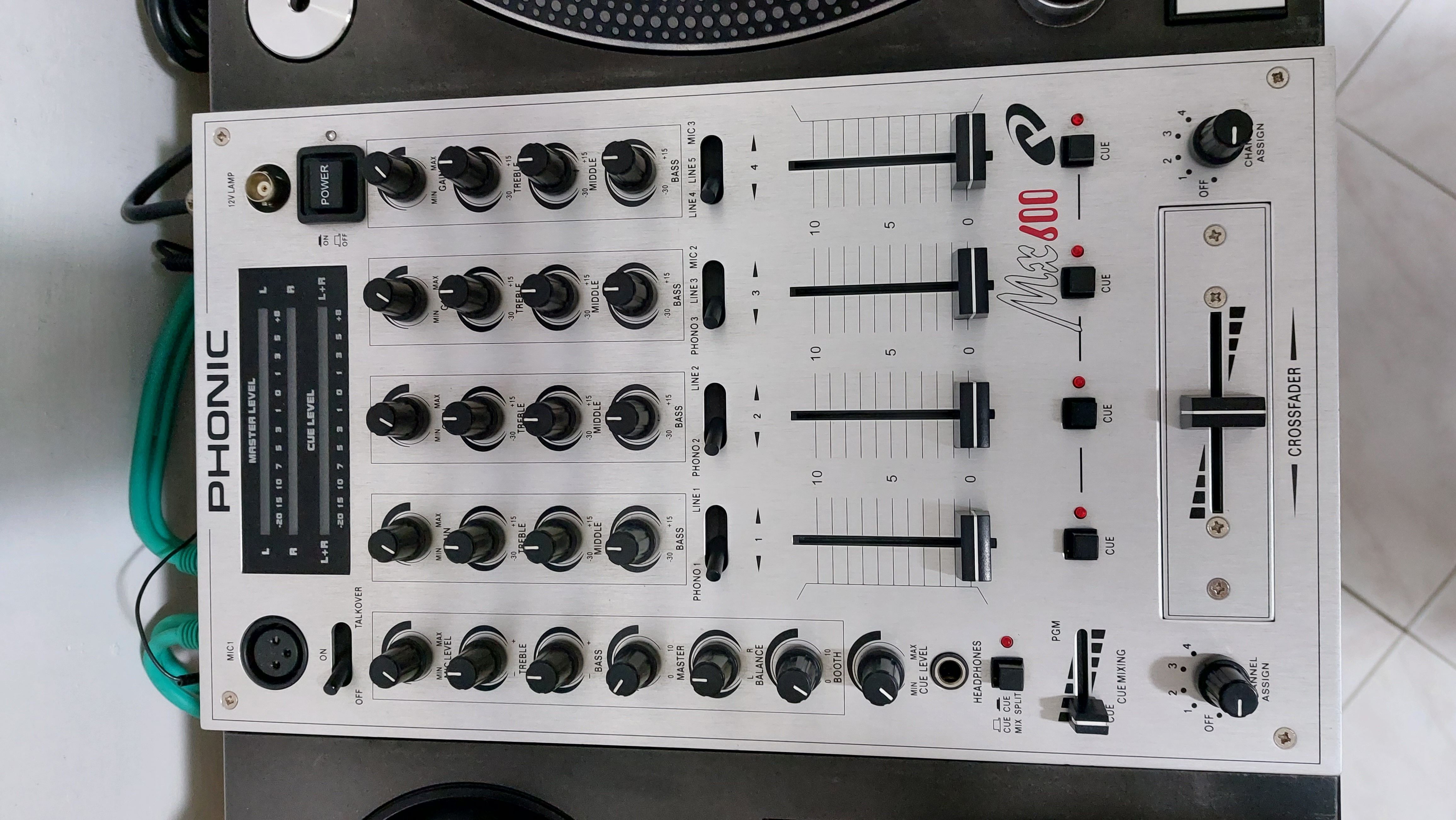 Console pioneer dj + mixer + case