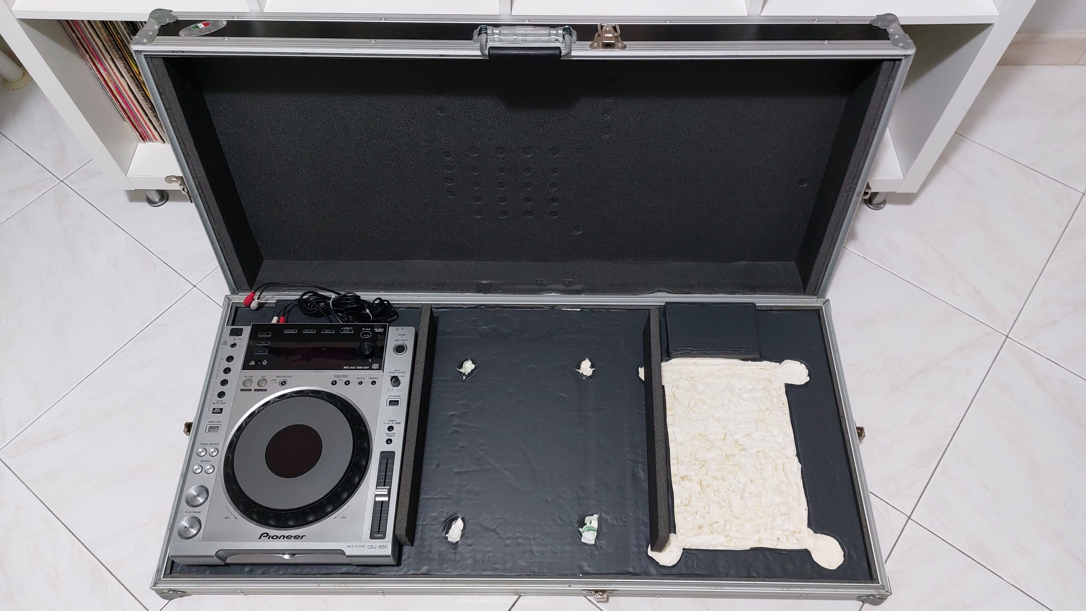 Console pioneer dj + mixer + case