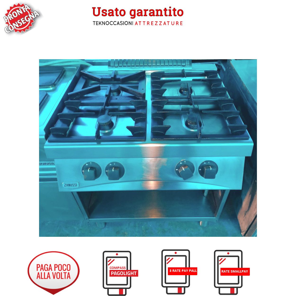 Attrezzature usate garantite per ristorante 