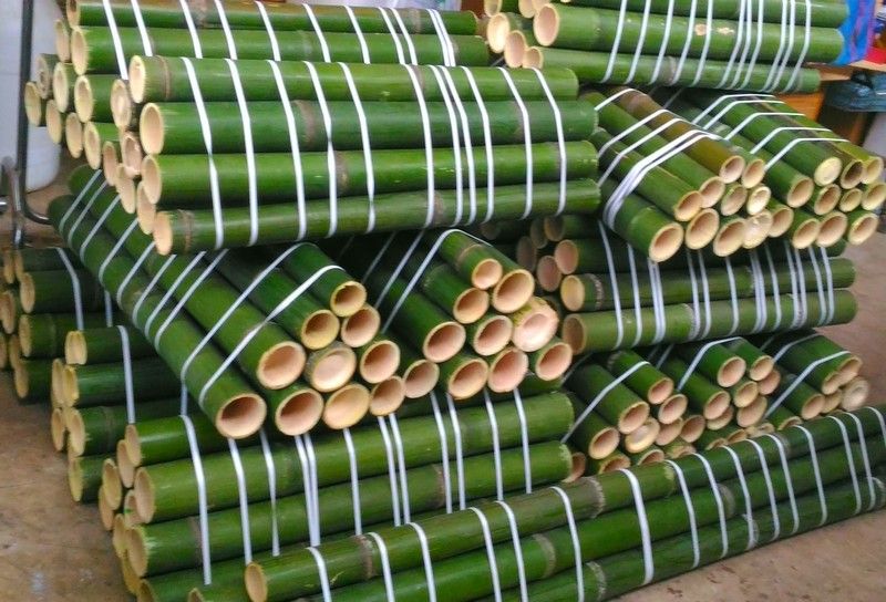 Vendo canne di bamb� bambu con diametro da 1 a 10 