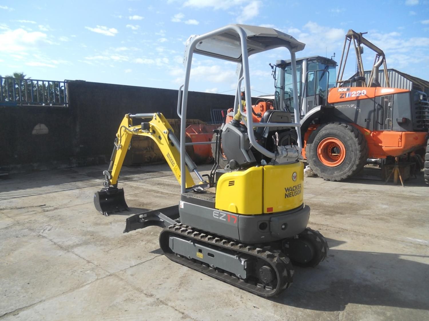 Miniescavatore Wacker Neuson ez17