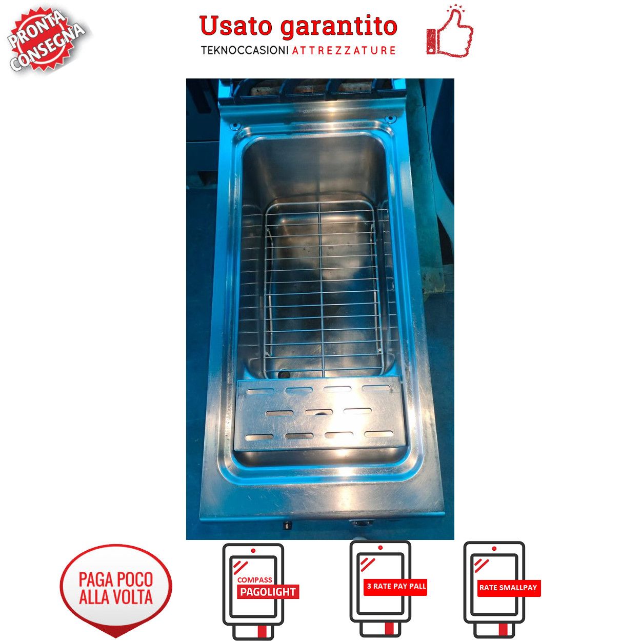 Cuocipasta a gas Zanussi litri 40 usato garantito 