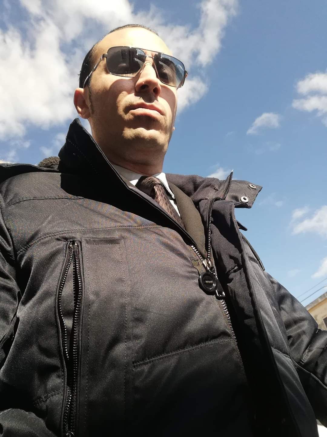 Security/ ricevimento/ custode/ accompagnatore